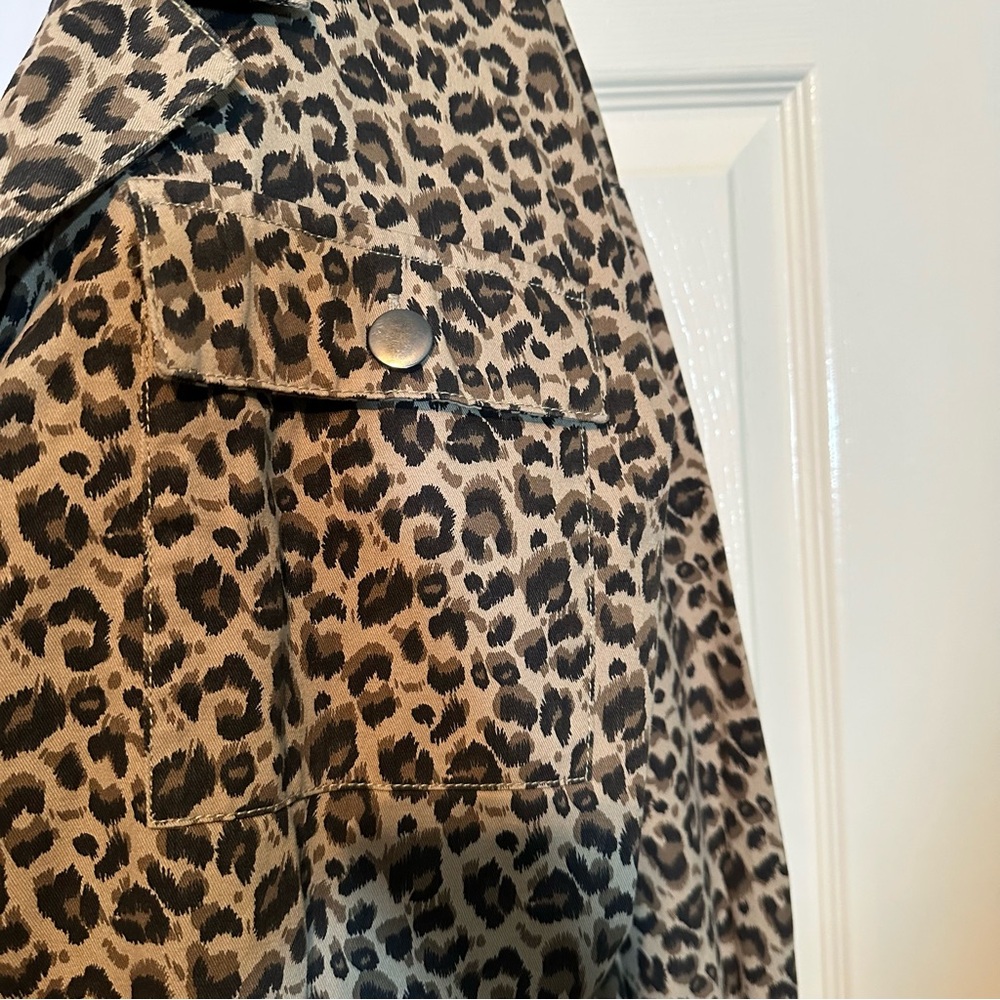 Anna Cai NWOT Leopard Print Women's Jacket Small - Picture 3 of 3